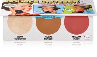 theBalm Double Crosser® kasvopaletti 3in1 8.5 g