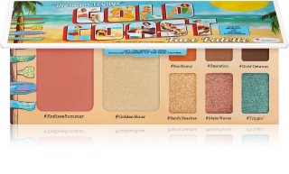 theBalm Voyage Gold Coast palette voor het gezicht 10 g