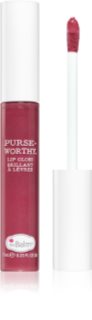 theBalm Purseworthy brillant à lèvres hydratant au beurre de karité teinte Wristlet 7 ml