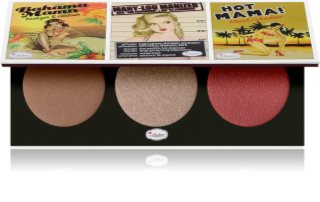 theBalm Must-Haves Powder Trio súprava na líčenie pleti