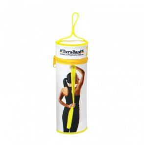 Thera-Band Resistance Bands 2,5 m erősítő gumiszalag + bevonat ellenállás 1,4 kg (Thin) 1 db