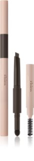 thim Artist Touch Brow Duo obojstranná ceruzka na obočie s kefkou odtieň 03 Black Brown 0.6 g