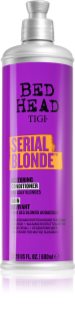 TIGI Bed Head Serial Blonde après-shampoing rénovateur pour cheveux blonds et méchés