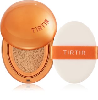 TIRTIR Mask Fit AI Filter Cushion tartós alapozó sminkszivaccsal matt hatással árnyalat 24N Latte 18 g