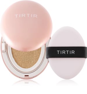 TIRTIR Mask Fit All Cover Cushion Mini mattító make-up szivaccsal árnyalat 24W Soft Beige 4.5 g