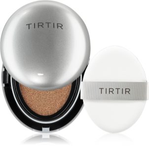 TIRTIR Mask Fit Aura Cushion hydratační make-up v houbičce pro rozjasnění pleti odstín 43N Deep Cocoa 18 g