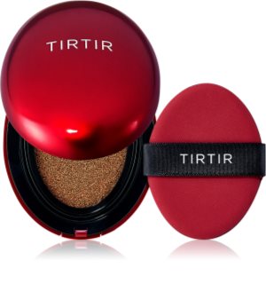 TIRTIR Mask Fit Red Cushion Mini fond de teint longue tenue coussin teinte 45N Saddle Brown 4.5 g