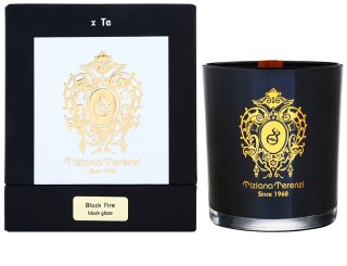 Tiziana Terenzi Black Fire doftljus trä wick 170 g