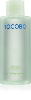 TOCOBO Cica Calming Aqua Toner tónico hidratante para reforçar a barreira cutânea 200 ml