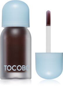 TOCOBO Juicy Berry Plumping Lip Oil aceite con color para labios con efecto voluminizador tono 03 Black Cherry 4 g