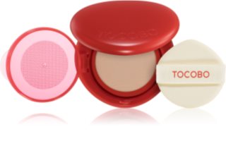 TOCOBO Apple Dewy Fit Cushion tartós alapozó sminkszivaccsal SPF 50+ árnyalat 21W Vanilla 15 g