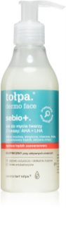Tołpa Dermo Face Sebio + gel de limpeza facial com AHA 195 ml