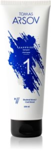 Tomas Arsov Sapphire Blonde Shampoo shampoo anti-giallo per capelli schiariti, con meches biondo freddo 250 ml