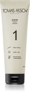 Tomas Arsov Bonfire Shampoo hydratisierendes Shampoo zum Schutz der Farbe für beschädigtes und coloriertes Haar 250 ml