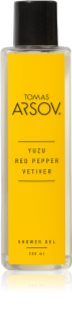 Tomas Arsov Yuzu Red Pepper Vetiver parfumovaný sprchovací gél s hydratačným účinkom pre ženy 200 ml