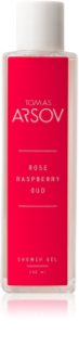 Tomas Arsov Rose Raspberry Oud parfümiertes Duschgel mit Himbeeren 200 ml