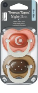 Tommee Tippee NightGlow Soother 18-36m cumlík Boy 2 ks