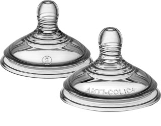 Tommee Tippee Advanced Anti-Colic baby bottle teat Medium Flow 3m+ 2 pc