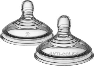Tommee Tippee Advanced Anti-Colic baby bottle teat Fast Flow 6m+ 2 pc