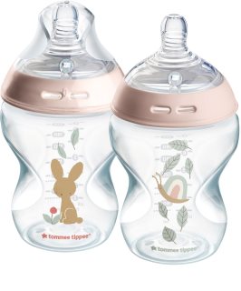 Tommee Tippee Natural Start Anti-Colic μπιμπερό Slow Flow 0m+ 2x260 ml
