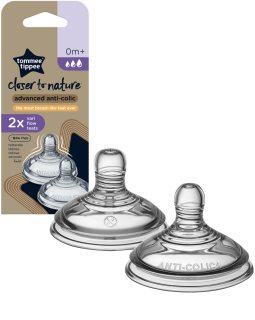 Tommee Tippee Closer To Nature Advanced Anti-colic Teat sugnapp för flaska