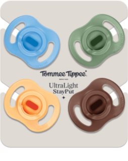 Tommee Tippee Ultra Light Stay Put 18-36m Schnuller Boy 4 St.