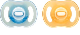 Tommee Tippee Ultra Light Night lutt 6-18m Orange/ Blue 2 tk