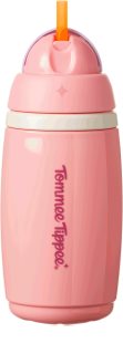 Tommee Tippee Active Cup čašica sa slamkom Pink 12m+ 266 ml