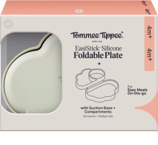 Tommee Tippee EasiStick™ Silicone Foldable Plate boîte à goûter