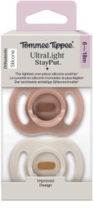 Tommee Tippee Ultra Light Stay Put 6-18 m tétine Girl 2 pcs