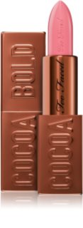 Too Faced Cocoa Bold Lipstick kremasta šminka odtenek Chocolate Strawberry 3,3 g