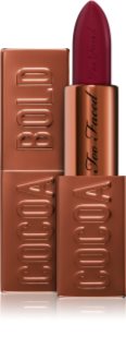 Too Faced Cocoa Bold Lipstick kremasta šminka odtenek Triple Fudge 3,3 g