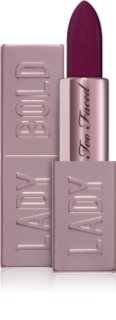 Too Faced Lady Bold Cream Lipstick krémová rtěnka pro dlouhotrvající efekt