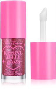 Too Faced Kissing Jelly Lip Oil Gloss olajos szájfény az intenzív hidratálásért árnyalat Grape Soda 4.5 ml