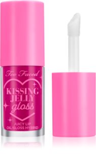 Too Faced Kissing Jelly Lip Oil Gloss olajos szájfény az intenzív hidratálásért árnyalat Raspberry 4,5 ml