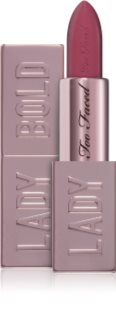 Too Faced Lady Bold Cream Lipstick krémová rtěnka pro dlouhotrvající efekt
