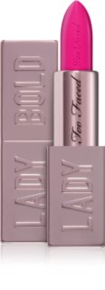 Too Faced Lady Bold Cream Lipstick Cremiger Lippenstift für einen langanhaltenden Effekt Farbton Power Move 3,3 g