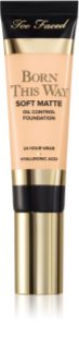 Too Faced Born This Way Soft Matte Foundation mattító make-up árnyalat Ivory 30 ml