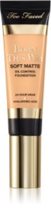 Too Faced Born This Way Soft Matte Foundation mattító make-up árnyalat Vanilla 30 ml