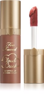 Too Faced Cloud Crush Whipped Lip & Cheek Color flüssiges Rouge für Lippen und Wangen Farbton Milk & Cookies 4.3 g