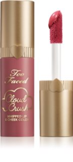 Too Faced Cloud Crush Whipped Lip & Cheek Color blush liquide lèvres et joues teinte Headliner 4.3 g