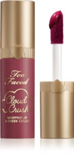Too Faced Cloud Crush Whipped Lip & Cheek Color flüssiges Rouge für Lippen und Wangen Farbton Hopeful Romantic 4.3 g