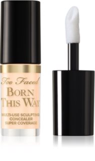 Too Faced Born This Way Super Coverage Multi-Use Concealer Travel Size Langaanhoudende Consealer voor Volledige Dekking