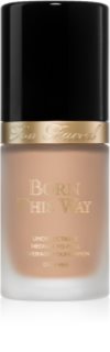 Too Faced Born This Way Flawless Coverage Natural Finish Foundation fedő hatású alapozó természetes hatásért
