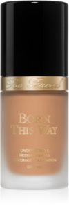 Too Faced Born This Way Flawless Coverage Natural Finish Foundation prekrivni tekoči puder za naraven videz odtenek Natural Beige 30 ml