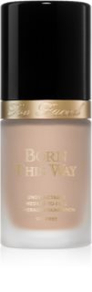Too Faced Born This Way Flawless Coverage Natural Finish Foundation Väga hea katvusega jumestuskreem loomuliku ilme andmiseks varjund Snow 30 ml