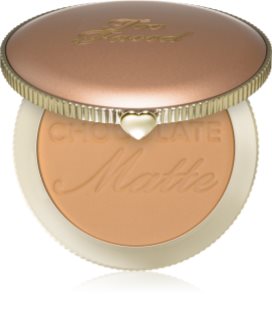Too Faced Chocolate Soleil Matte Bronzer bronzinė pudra , matinio efekto