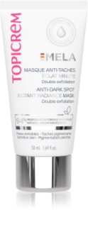 Topicrem MELA Anti-Dark Spot Instant Radiance Mask maseczka rozjaśniająca przeciw przebarwieniom skóry 50 ml
