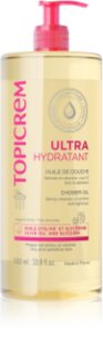 Topicrem UH BODY Shower Oil hydraterende reinigingsolie voor Droge en Gevoelige Huid