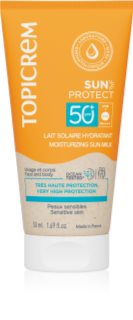 Topicrem Sun Protect Moisturizing Sun Milk lait solaire hydratant SPF 50+ 50 ml